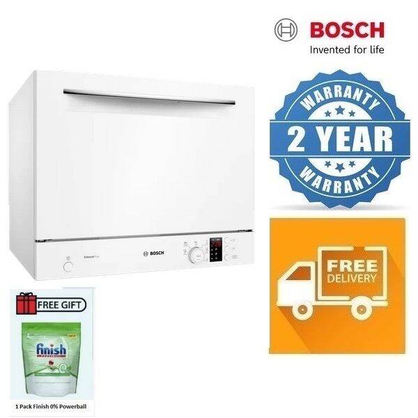 Bosch Series 4 Freestanding Compact Dishwasher 55 cm White SKS62E32EU
