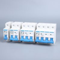 DZ47 1-4 Pole 3A/6A/10A/16A/20A/32A/40A/50A/63A 400V C Type Mini Circuit Breaker MCB 35mm Din Rail Mount Breaking Capacity