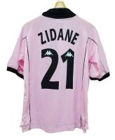 21 ZIDANE JUVENTUS AWAY CENTENARY 1997 1998 FULL CALCIO RETRO FOOTBALL SHIRT SOCCER JERSEY