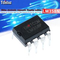 ชิปเซ็ต IC แบบจุ่ม LM358N LM358P แบบ LM358จุ่มจำนวน50ชิ้นชิปเซ็ต IC แบบใหม่ดั้งเดิม DIP8