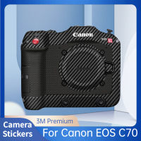 สำหรับ Canon EOS C70ป้องกันรอยขีดข่วนกล้องร่างกายสติ๊กเกอร์เสื้อห่อฟิล์มป้องกันป้องกันรูปลอกผิว