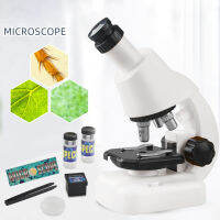 Microgood 1เซ็ต1200X เด็กกล้องจุลทรรศน์ปรับสูงหลายมือบนความสามารถโรงเรียนห้องปฏิบัติการวิทยาศาสตร์กล้องจุลทรรศน์ชุดสำหรับการใช้งานในชีวิตประจำวันกล้องจุลทรรศน์ขนาดเล็กสูง