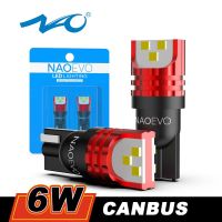 NAO T10 W5W LED Super Bright CANBUS 6W 1000LM Powerful Amber Red 6000K White Interior Light 5W5 194 12V Dome Anti Error Lamp Bulbs  LEDs HIDs