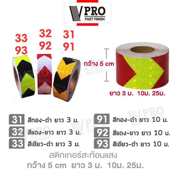 vpro-สติกเกอร์สะท้อนแสง-กว้าง-5cm-x-ยาว-3ม-10ม-ติดรถยนตร์-แถบสะท้อนแสง-สติกเกอร์ลูกศร-เทปสะท้อนแสง-สติ๊กเกอร์แต่ง-ติดกล่องท้ายรถยนตร์-อุปกรณ์แต่ง-แสงสะท้อนนิรภัยสำหรับกลางคืน-404-สติ๊กเกอร์เท่ๆ-2sa