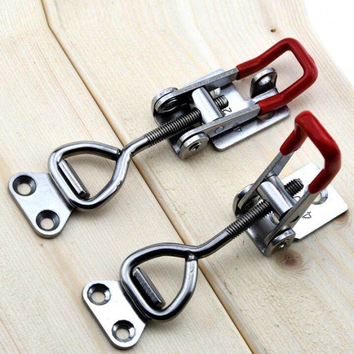 Iron Galvanized/Stainless Steel Adjustable Toggle Clamp Catch Clasp