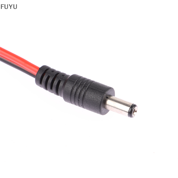 fuyu-16awg-ปลั๊กไฟ-dc-5-5x2-1mm-ตัวเมียไปยังอะแดปเตอร์-cctv-สายเชื่อมต่อ12v-10a-120w-สายไฟต่อพ่วงสูงสุด1-5m