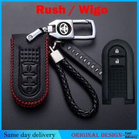 ฝาครอบกุญแจสำหรับ Toyota Rush Wigo 2022อุปกรณ์เคสกุญแจหนัง