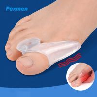 ⊙☍ Pexmen 2Pcs Bunion Cushion and Protector Bunion Pads Bunion Corrector with Gel Shield Realign Big Toe and Relieve Bunion Pain