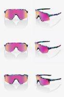 New 100% Peter Sagan LE Soft Tact Tie Dye Purple Multilayer Mirror Lens แว่นจักรยานของแท้