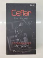 MICROPHONE CM-001 Ceflar Feel the beat Professional Microphone Excellent Reproduction of Voice And Music Professional 5 metter cable