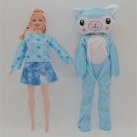 เสื้อผ้าตุ๊กตาแฟชั่นของเล่นเด็กชุดตุ๊กตาบาร์บี้29-30Cmdoll ตุ๊กตาบาร์บี้แบบ DIY