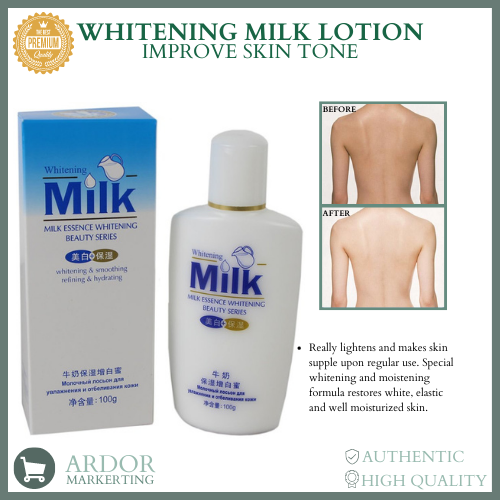 Milk Essence Whitening Magic Lotion 100g Instant Whitening Moisturizing
