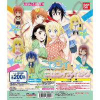 [หายากมาก/ไม่มีผลิตอีกแล้ว] Gashapon Nisekoi Swing กาชาปอง พวงกุญแจการ์ตูน Nisekoi รักลวงป่วนใจ งานแท้ Bandai จากญี่ปุ่น