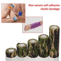 Colorful Printed Sports Bandage Knee Protector Outdoor Sports Ankle Sprains Swelling Self-adhesive Breathable Elastic Bandages