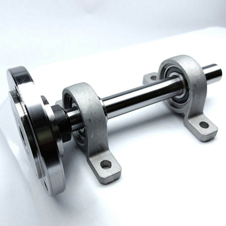 [2]M14x1mm M14 Spindle Thread Chuck Flange kembali Plate Base Adapter