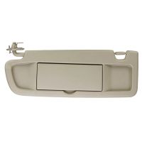 2X Left Driver Side Sun Visor for 2006 2007 2008 2009 2010 2011 Visor Assembly 83280--A01ZA Beige