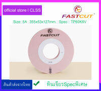 หินเจียร fastcut  สีชมพู Type 5A  Size 355x53x127mm.  Spec  TP60K6V  Grinding Wheels 1Pc.