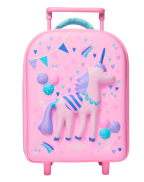 Smiggle unicorn Glide Teeny Tiny Hardtop Trolley Bag for kids