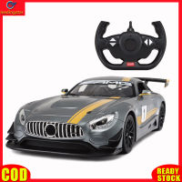 LeadingStar RC AMG GT Mobil Remote Control แผงควบคุมระยะไกลด้วยสัญญาณไฟฟ้าสเกลขนาด1/14ของเล่นของขวัญวันเกิดโมเดลรถยนต์ Mobil Remote Control สำหรับเด็ก