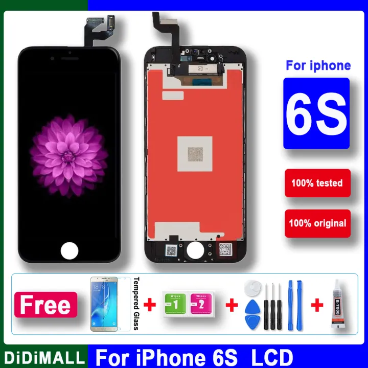 100% tested AAA+++ For iPhone 6S LCD With 3D Force Touch Screen ...