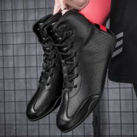 New Boxing Shoes Men Professional Boxing Sneakers for Men Comfortable Wrestling Shoes Anti Slip Wrestling Sneakers