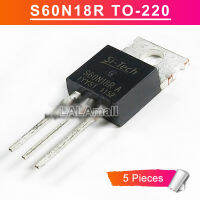 5Pcs S60N18R TO220 S60N18RA TO-220 180A/60V N-Channel MOSFET ทรานซิสเตอร์ใหม่ Original IC