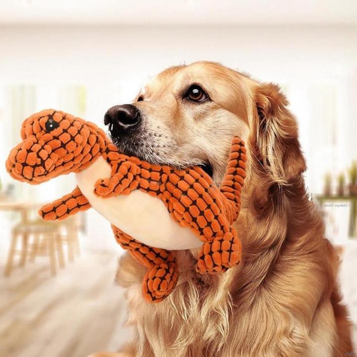 dog-toys-dinosaur-shape-corduroy-chew-toy-training-entertainment-interactive-pet-chew-toy-pet-toy-bite-resistant-dog-accessories-toys