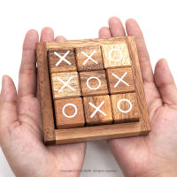 เกมไม้เอ็กซ์โอ XO Tic Tac Toe ของเล่นไม้ เกมไม้ ของเล่นไม้เสริมพัฒนาการ ของเล่นไม้ฝึกสมอง wooden family board games