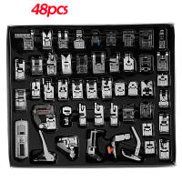 Braun mall 48pcs เซทตีนผีจักรเย็บครอบจักรวาล Presser foot Set ครบชุด 48ชิ้น