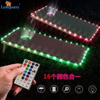 แสง Rgb Led LumiParty 16เปลี่ยนสีได้4โหมดรีโมทคอนโทรลอินฟราเรดโคมไฟกันน้ำ Ip65กลางแจ้ง