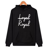 Loyal Royal Hoodies Men Hip Hop Fashion Sweatshirts Hooded Streetwear Popular Loyal Royal Hoodies Autumn Winter Pullovers Size XS-4XL