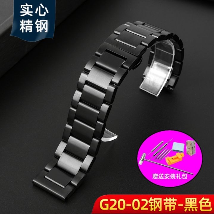 suitable-for-armani-watch-strap-black-samurai-ar60012-60008-ar1970-1981-watch-strap-steel-strap-22mm