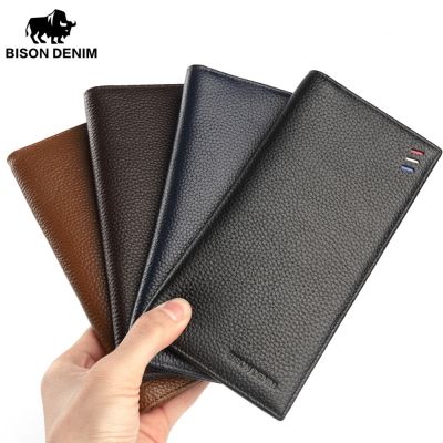 （Layor wallet）  Dollholder Men Wallets Cowskin Strawsoftslim MaleN4391-5