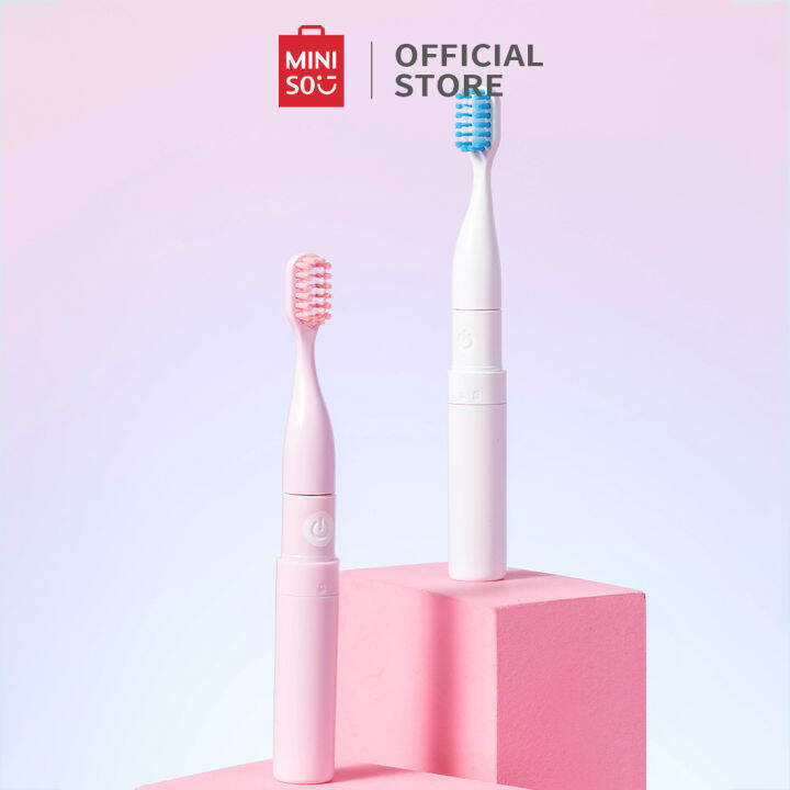 MINISO Gum Care Portable Electric Toothbrush Lazada