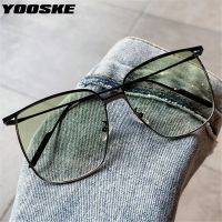 Oversized Green Square Sunglasses Yooske Square Sunglasses Black - Big Frame Square - Aliexpress