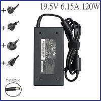 อะแดปเตอร์19.5V 6.15A 120W แล็ปท็อปสำหรับ HP 17T-1000 17T-1100 17T-2000 709984-001 DV6 HSTNN-DA25เครื่องชาร์จโน้ตบุ๊ค LA25