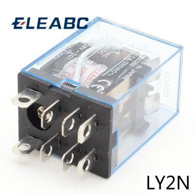 ‘；【-【 1Pcs LY2NJ AC 220V Coil 10A 240V Power Relay DPDT Led Lamp