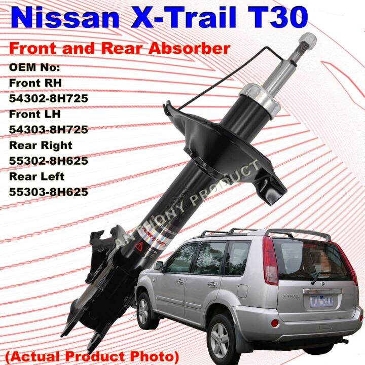 Nissan XTrail T30 20012013 Front and Rear Shock Absorber Lazada