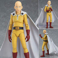 โมเดล ของเล่น One-Punch Man วันพันช์แมน ไซตามะ Saitama โมเดลของขวัญของเล่นทำมือ ตกแต่งโต๊ะ เด็กผู้ชาย ญี่ปุ่น การ์ตูน figma 310#