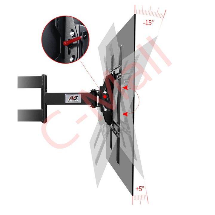 โปรพิเศษ-north-bayou-nb-sp2-ขาแขวนทีวี-40-70-ปรับก้มได้-หมุนได้-แบบติดผนัง-ราคาถูก-ขาแขวน-ขาแขวนทีวี-ขาแขวนลำโพง-ที่ยึด-ที่ยึดทีวี-ขาแขวนยึดทีวี