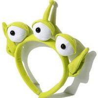 2023 Korean Headband Alien Cosplay Costume Accessories Anime Three-Eyes Monster Hair Bands Cute Funny Cartoon Hairbands Girl Women