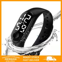 【HENGHA】นาฬิกาข้อมือดิจิทัล หน้าจอ LED กันน้ำ สไตล์สปอร์ต QC7311002