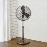 Bungalow Fan พัดลมวินเทจ ตั้งพื้น ขนาด 16 นิ้ว / พัดลมตกแต่งบ้าน รุ่นบอสตัน CLASSIC STAND FAN BOSTON ( สเปซเกรย์ )