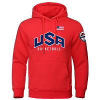 U S A Basketball Street Clothes Printed Mens Hoodie Oversized Sweatshirts Trendy Casual Pullover Hoody Autumn Tracksuit Size XS-4XL