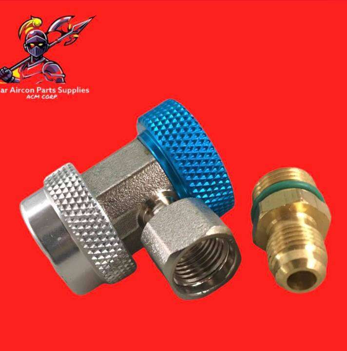 Car aircon Quick Release LOW SIDE COUPLER heavy duty 134a adaptor for
