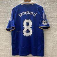 【Retro Football Jersey】✜✤▣เสื้อย้อนยุค 07-08 นัดชิงแชมเปี้ยนส์ลีก Chelsea Droghani Lampard เสื้อฟุตบอลทีมเหย้าแขนสั้น