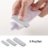 3 PCs/set Multifunction Cream Tube Squeezer Manual Toothpaste Dispenser Bathroom Squeeze Paste Squeezing Clamp Extruding Clip