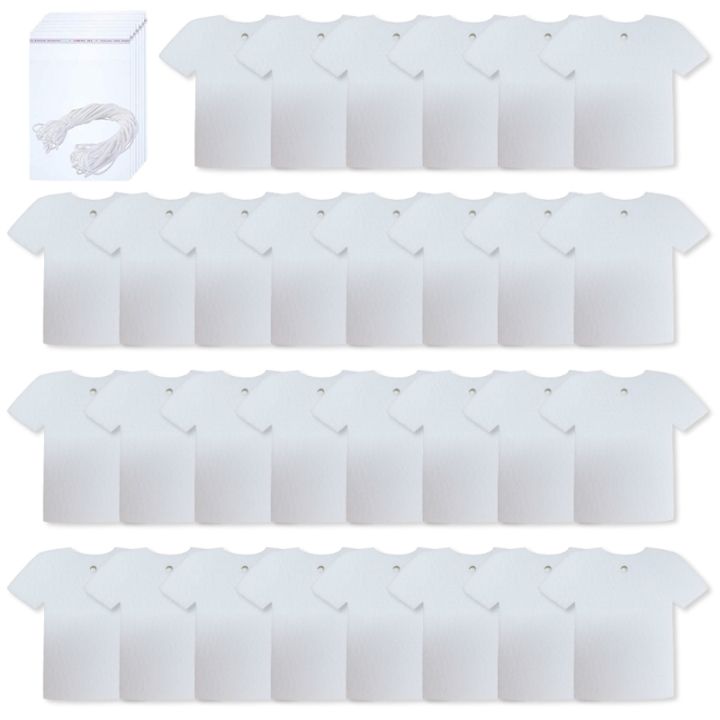 j60e-30-pcs-sublimation-air-freshener-blanks-car-scented-hanging-felt-white-fragrant-sheets-with-30-pieces-bags-15-m-elastic-for