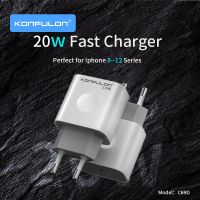 ที่ชาร์จโทรศัพท์มือถือติดผนัง PD 20W ชาร์จเร็ว QC3.0 QC USB Type C ที่ชาร์จแบบเร็วสำหรับ J15 12 Pro