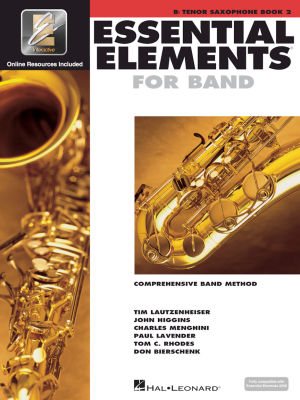 ESSENTIAL ELEMENTS for Band Bb Tenor Saxophone Book 2